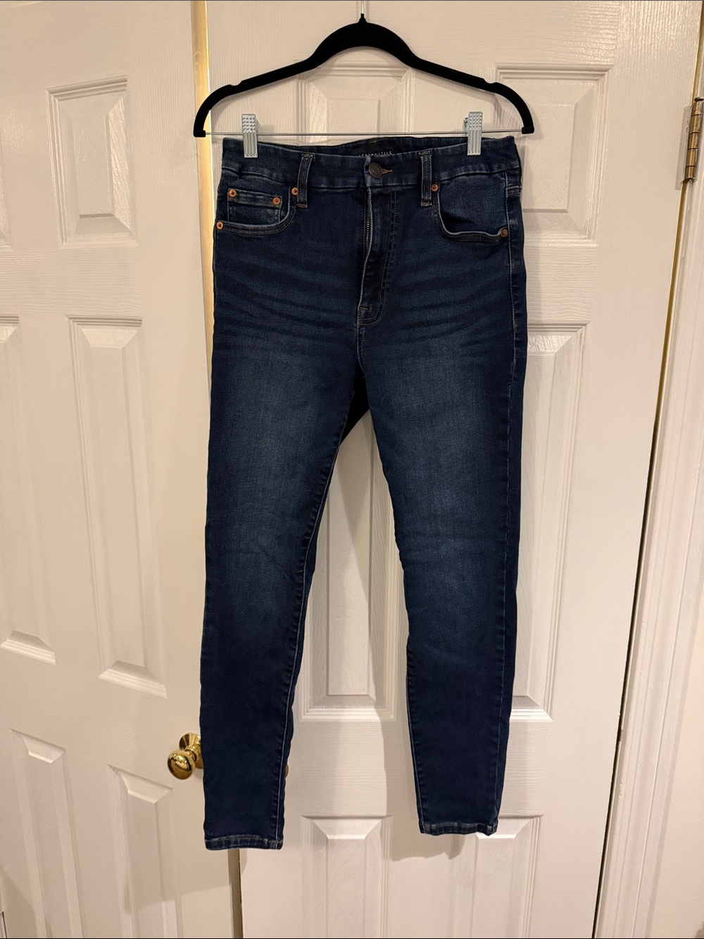 Aeropostale High-Rise Curvy Jegging in Dark Indigo